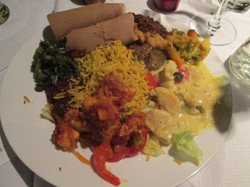 Ethiopian food